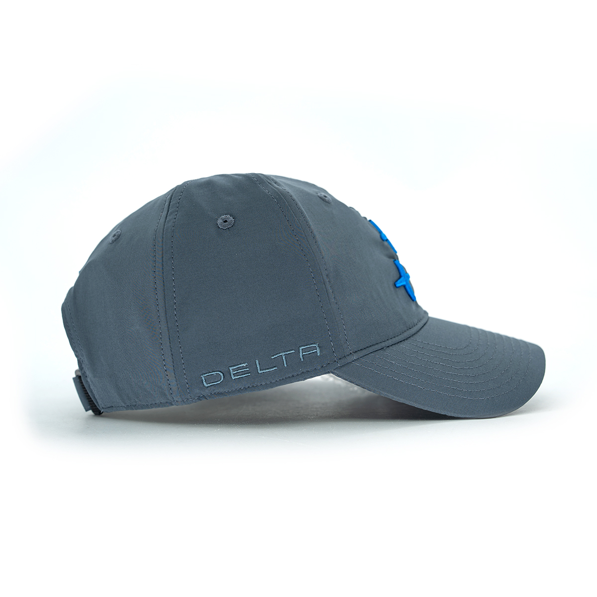 Delta Optics Dark Grey Branded Baseball Cap - Grey