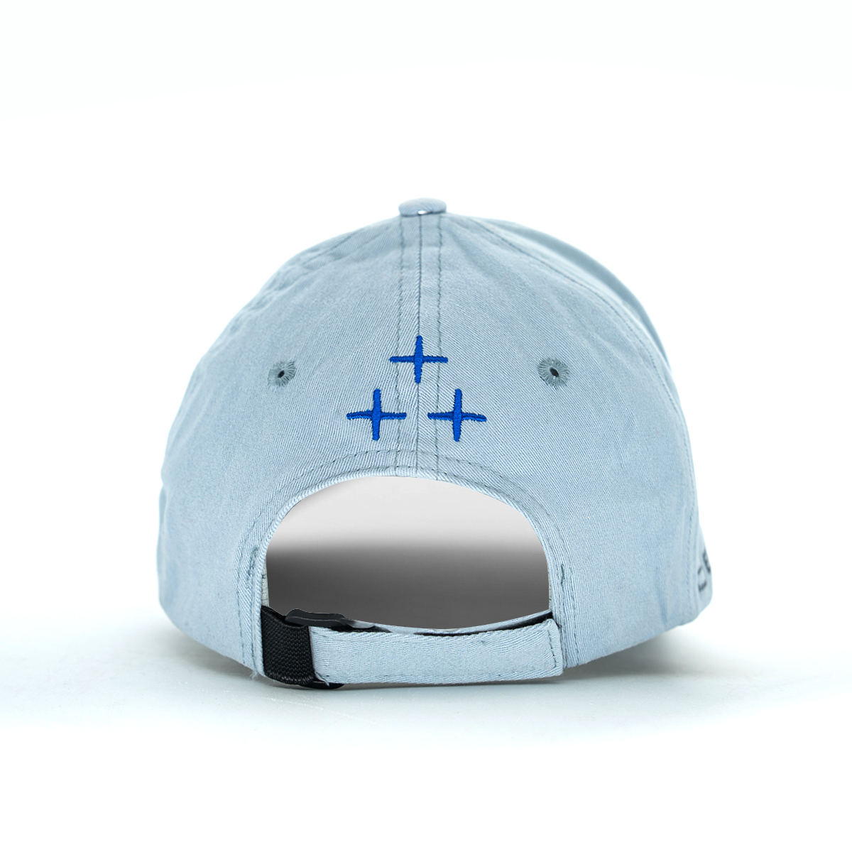 Delta Optics Branded Cotton Baseball Cap - Light Blue