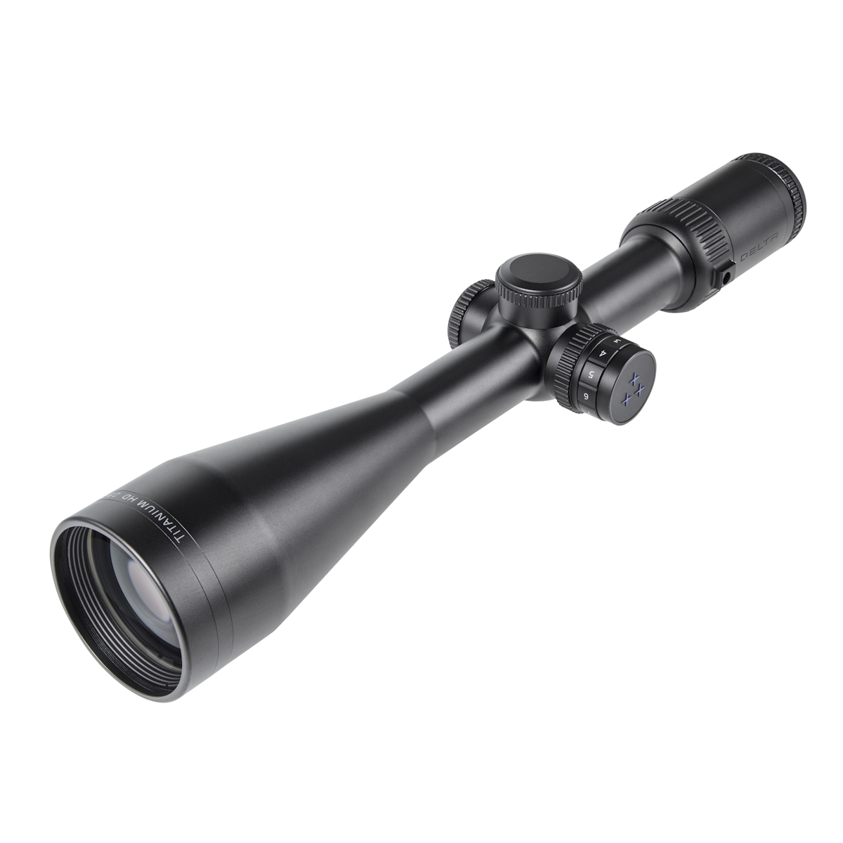 WIN A: Delta Optical Titanium 2.5-15x56 HD SFP Illuminated 2D Rifle Scope 