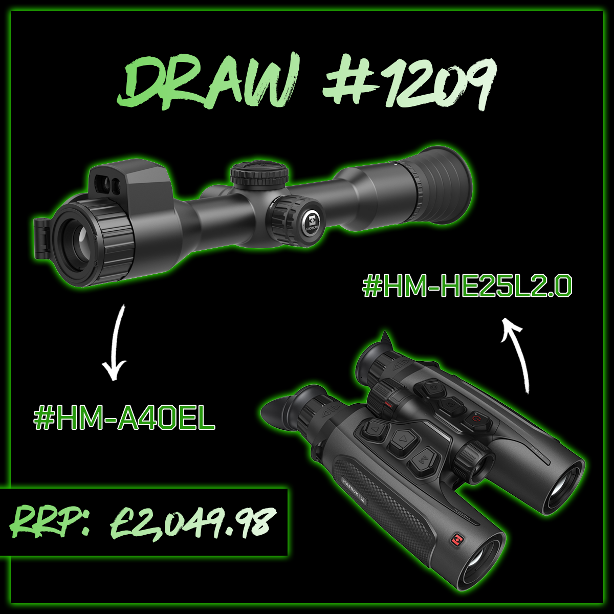 WIN A BUNDLE: HIKMICRO Habrok 4K 2.0 HE25L Multi-Spectrum Thermal / Digital Binoculars with LRF + HIKMICRO Alpex 4K LITE LRF A40EL Digital Day and Night Vision Rifle Scope