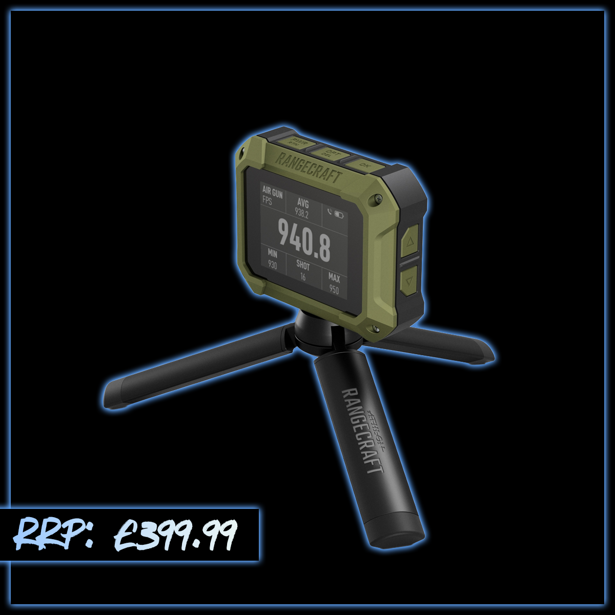 WIN A: Athlon Optics Rangecraft Velocity PRO Radar Chronograph with Tripod