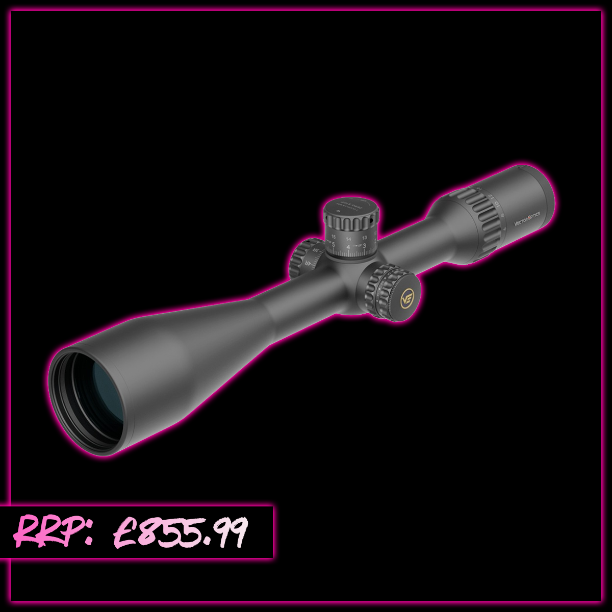 WIN A LOW ODDS: Vector Optics Continental x8 6-48x56 ED VCO-6 1/8MOA Benchrest 30mm Rifle Scope