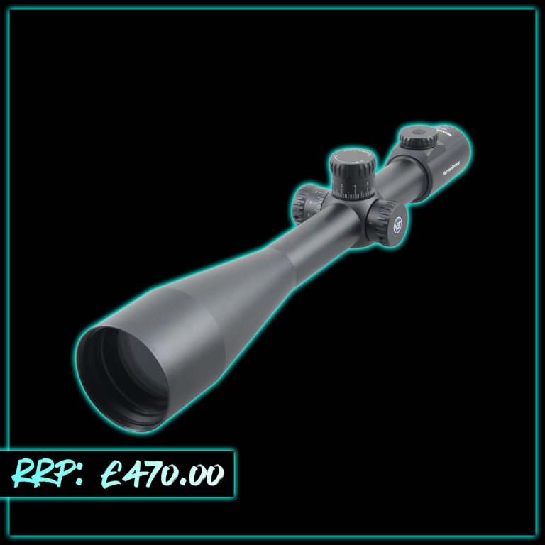 WIN A LOW ODDS: Vector Minotaur Gen II 46x60 SFP 1/8 MOA VETD-LR Illuminated Centre Dot Benchrest 34mm Rifle Scope