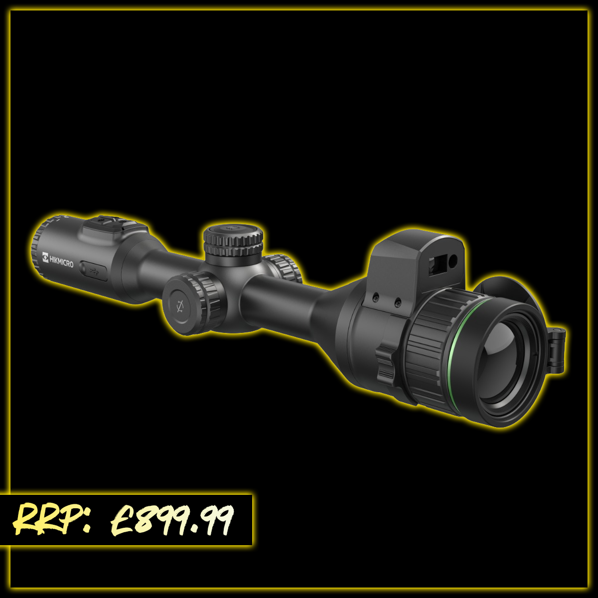 WIN A: HIKMICRO Alpex 4K A50EL LRF Digital Day & Night Rifle Scope w/ Ballistics Calculator - 50mm UHD Sensor 3840x2160px