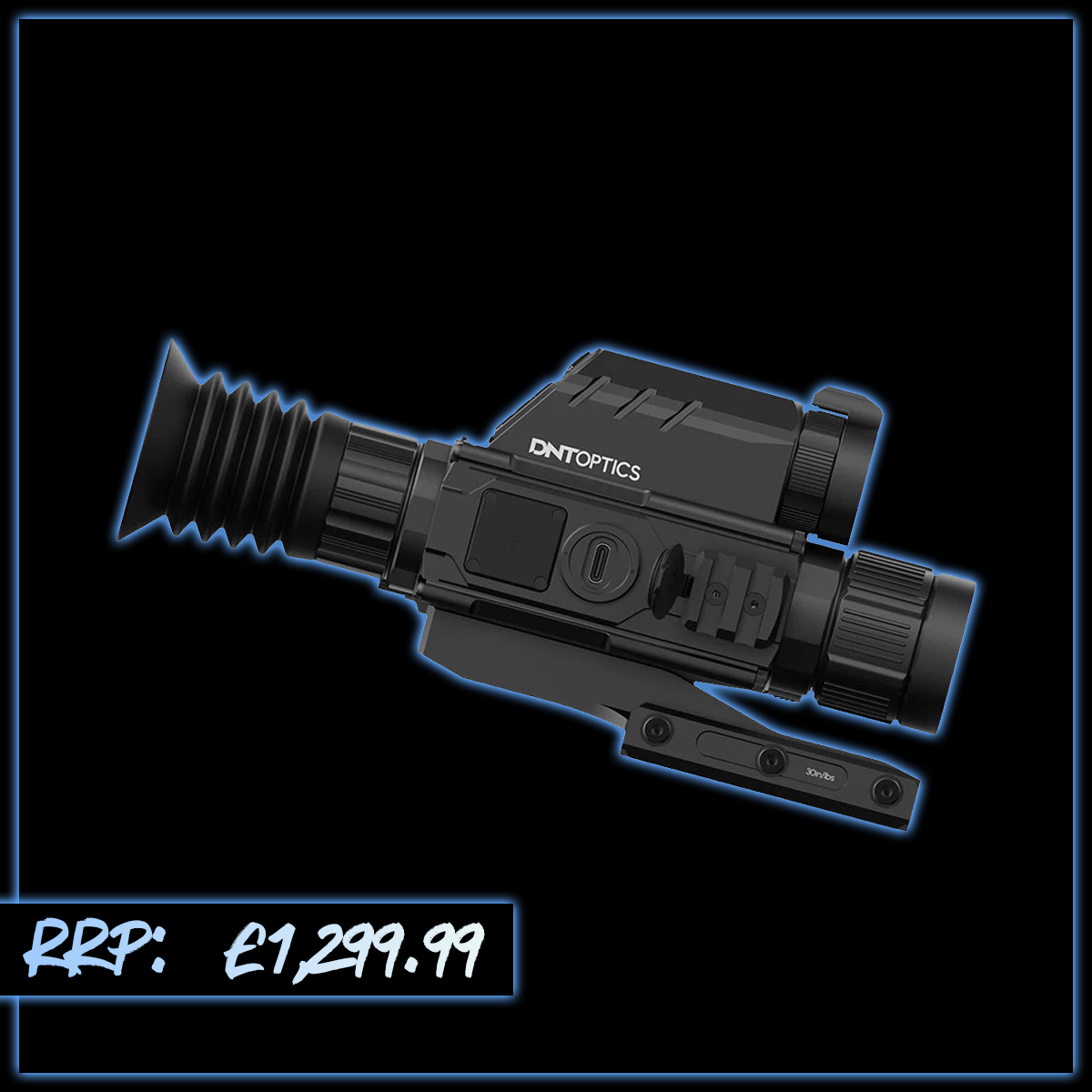WIN A: DNT Optics TNC225R ThermNight 256x192 25mm Thermal & Night Vision Multispectral Scope With Laser Rangefinder and Ballistic Calculator