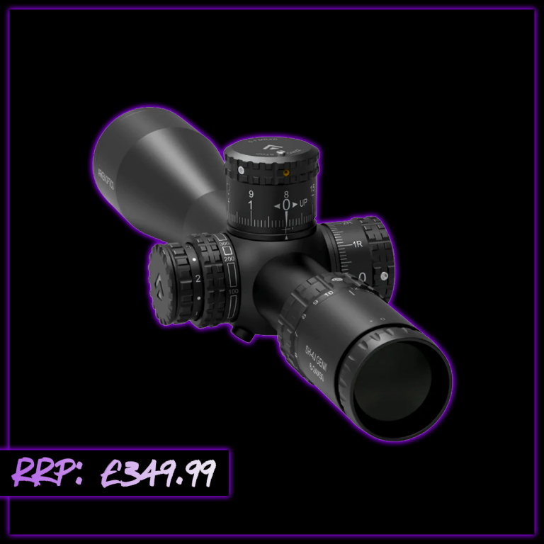 WIN A: Arken Optics SH-4J 6-24x50 FFP Illuminated 34mm VHR Zero Stop Rifle Scope - MIL