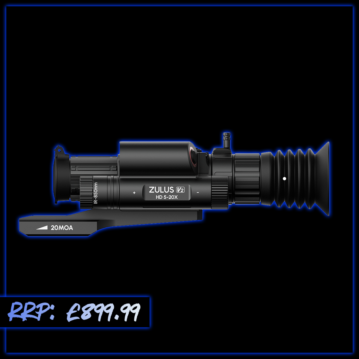 WIN A: DNT Optics ZULUS HD ZHD520R V2 5-20X Digital Night Vision Scope With LRF And Ballistic Calculator