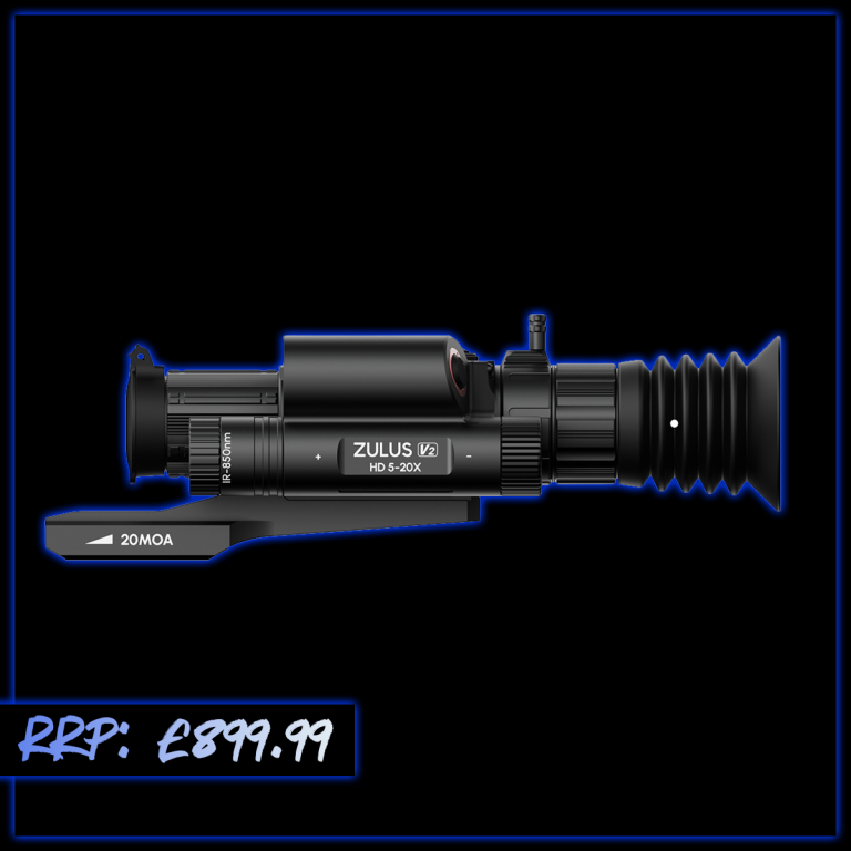WIN A: DNT Optics ZULUS HD ZHD520R V2 5-20X Digital Night Vision Scope With LRF And Ballistic Calculator