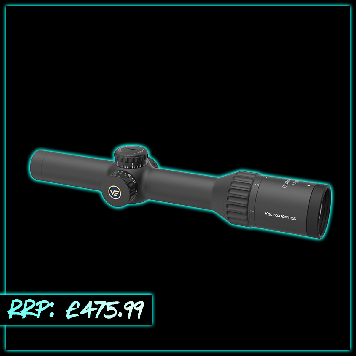 WIN A LOW ODDS: Vector Optics Continental x8 1-8x24 SFP LVPO IR ED VET-BTR 0.1MRAD Tactical 30mm Rifle Scope