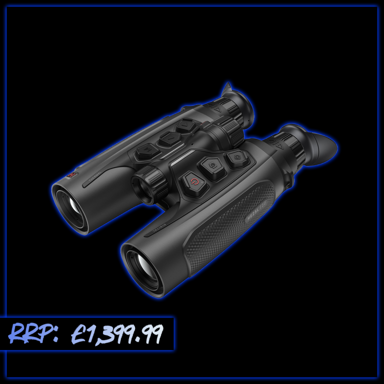 WIN A: HIKMICRO Habrok 4K 2.0 HE25L Multi-Spectrum Thermal / Digital Binoculars with LRF - 25mm 18mk 256x192px with 4K Optical Camera and Harness