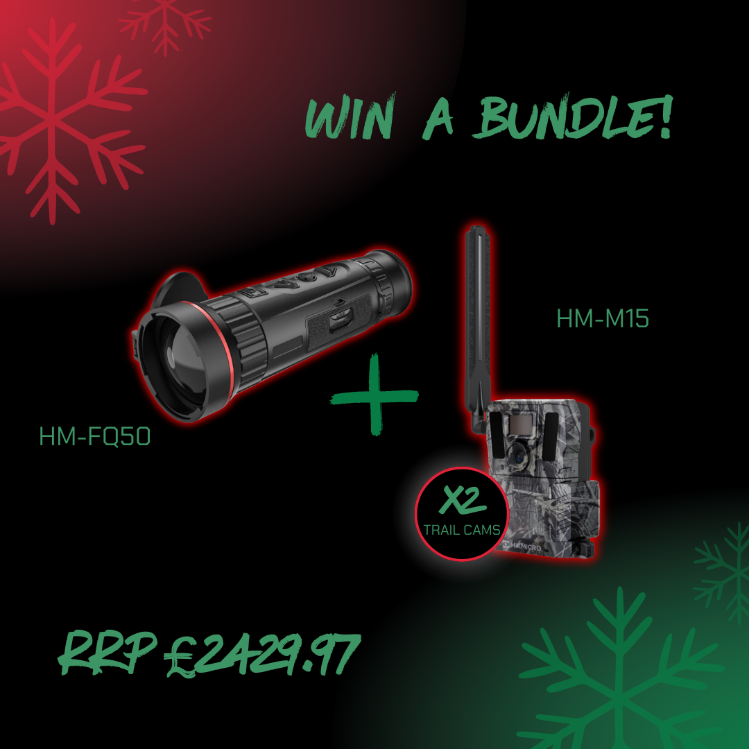 WIN A BUNDLE: HIKMICRO Falcon FQ50 Pro Hand Held Thermal Imager Monocular + 2x HIKMICRO M15 4G Trail Cameras