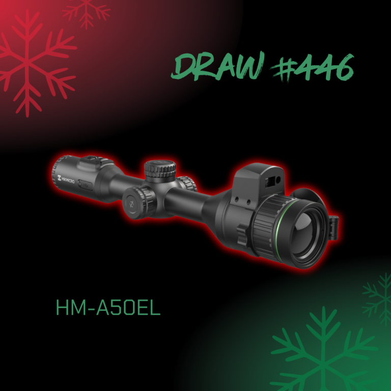 WIN A: HIKMICRO Alpex 4K A50EL LRF Digital Day & Night Rifle Scope w/ Ballistics Calculator - FOR 99p!!