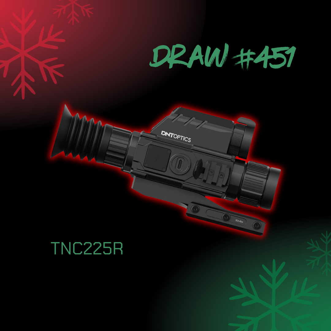 WIN A: DNT Optics TNC225R ThermNight 256x192 25mm Thermal & NV Multispectral Scope w/ Laser Rangefinder & Ballistic Calculator