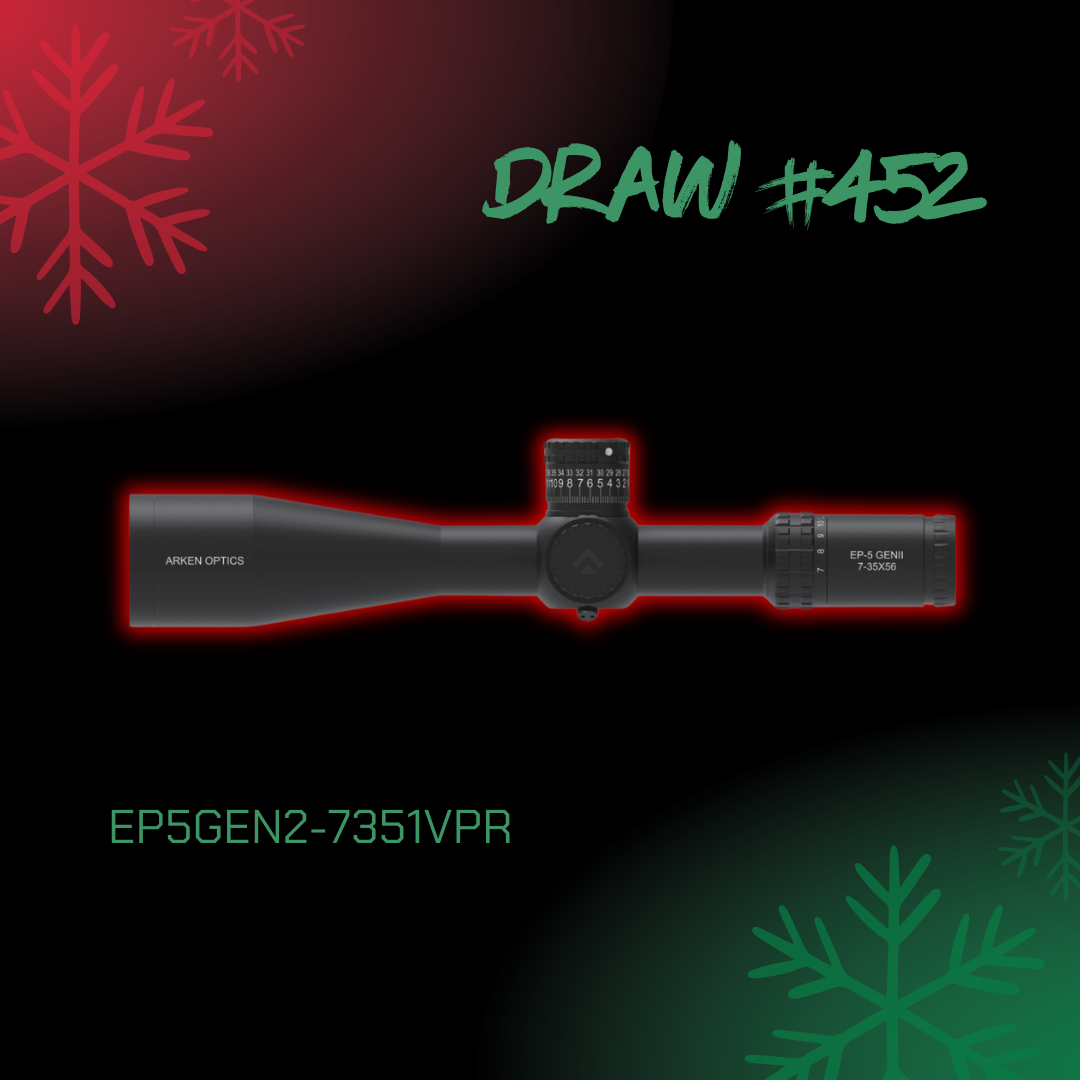 WIN A: Arken Optics EP5 GEN2 7-35x56 IR VPR MIL 0.1MRAD FFP 34mm Rifle Scope