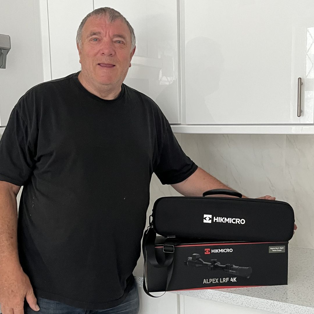 WIN A: HIKMICRO Alpex 4K A50EL LRF Digital Day & Night Rifle Scope w/ Ballistics Calculator - 50mm UHD Sensor 3840x2160px