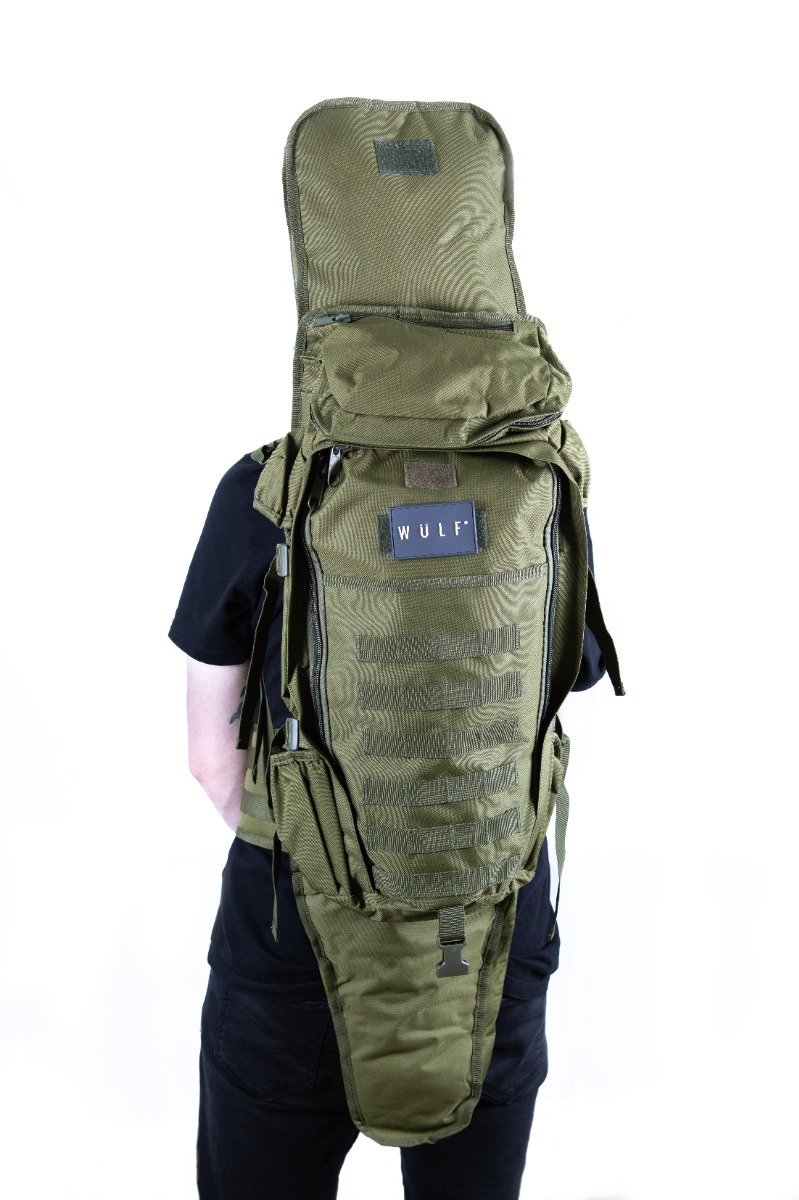 WIN A: WULF 60L Tactical Expedition Rifle Pack (Detachable) - OD Green