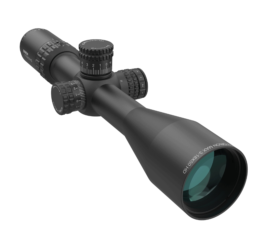 WIN A: Vector Optics Orion Pro MAX 3-18x50 SFP HD VOR-5 1/4MOA 30mm Rifle Scope