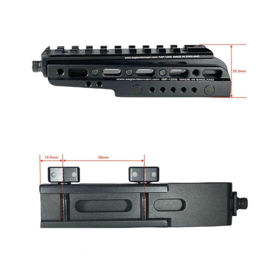 Eagle Vision 108 MOA One Piece Elevation Adjustable Forward/Backward Picatinny Mount