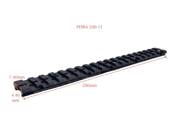 Eagle Vision 200mm 13mm Dovetail To Picatinny Rail Adapter