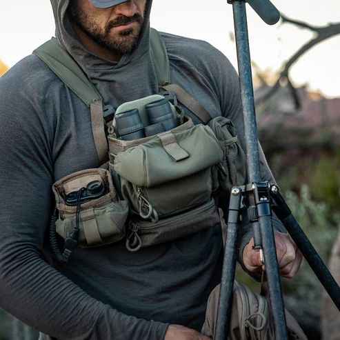 Eberlestock Bravo Bino Pack - Large - Military Green