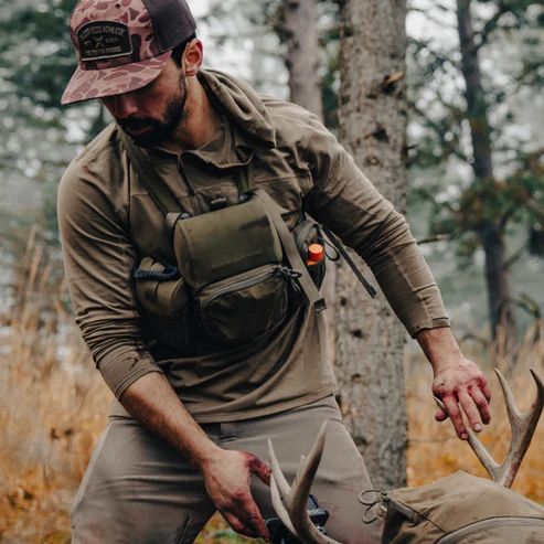 Eberlestock Bravo Bino Pack - Small - Military Green