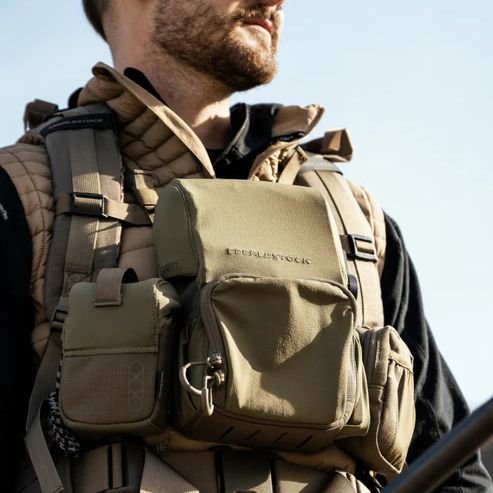 Eberlestock Bravo Bino Pack - Small - Military Green