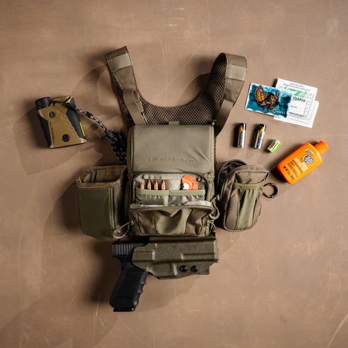 Eberlestock Recon Modular Bino Pack - Small - Military Green