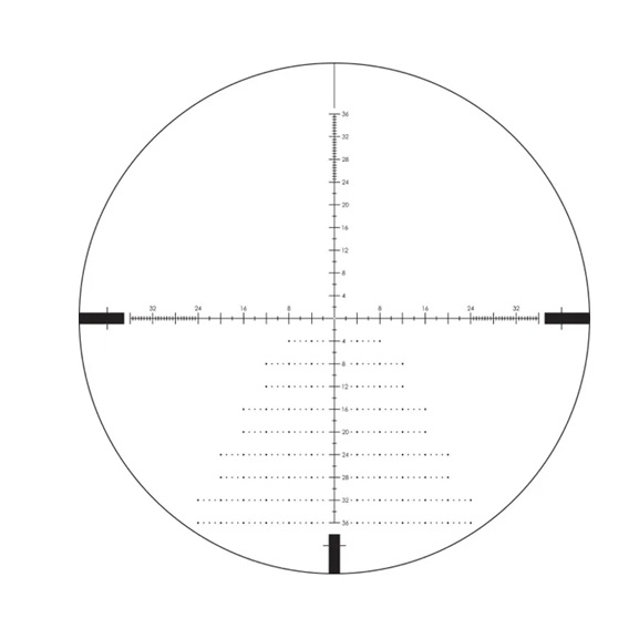 Vortex Diamondback Tactical 6-24x50 FFP EBR-2C MOA Non IR 30mm Rifle Scope