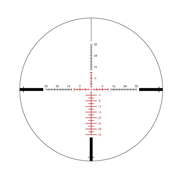 Vortex Viper PST Gen II 3-15x44 SFP IR 30mm Rifle Scope EBR-4 MOA