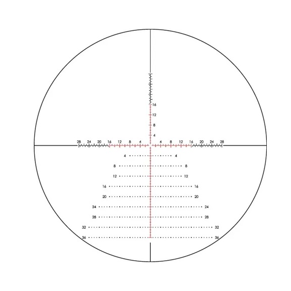 Vortex Razor HD GENIII 6-36x56 FFP IR 1/4MOA EBR-7D (MOA) Rifle Scope