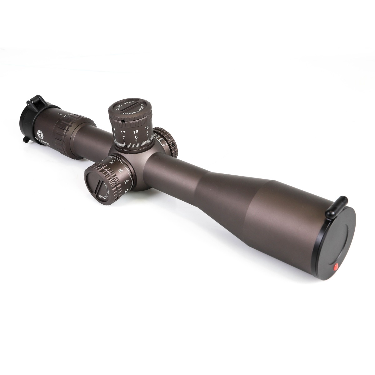 WIN A: ELLTECH TPS 6-24x50 ED SF FFP Non-IR VPR-MIL 0.1MRAD 34mm Zero Stop FDE Rifle Scope w/ 34mm One Piece Picatinny Cantilever Mount