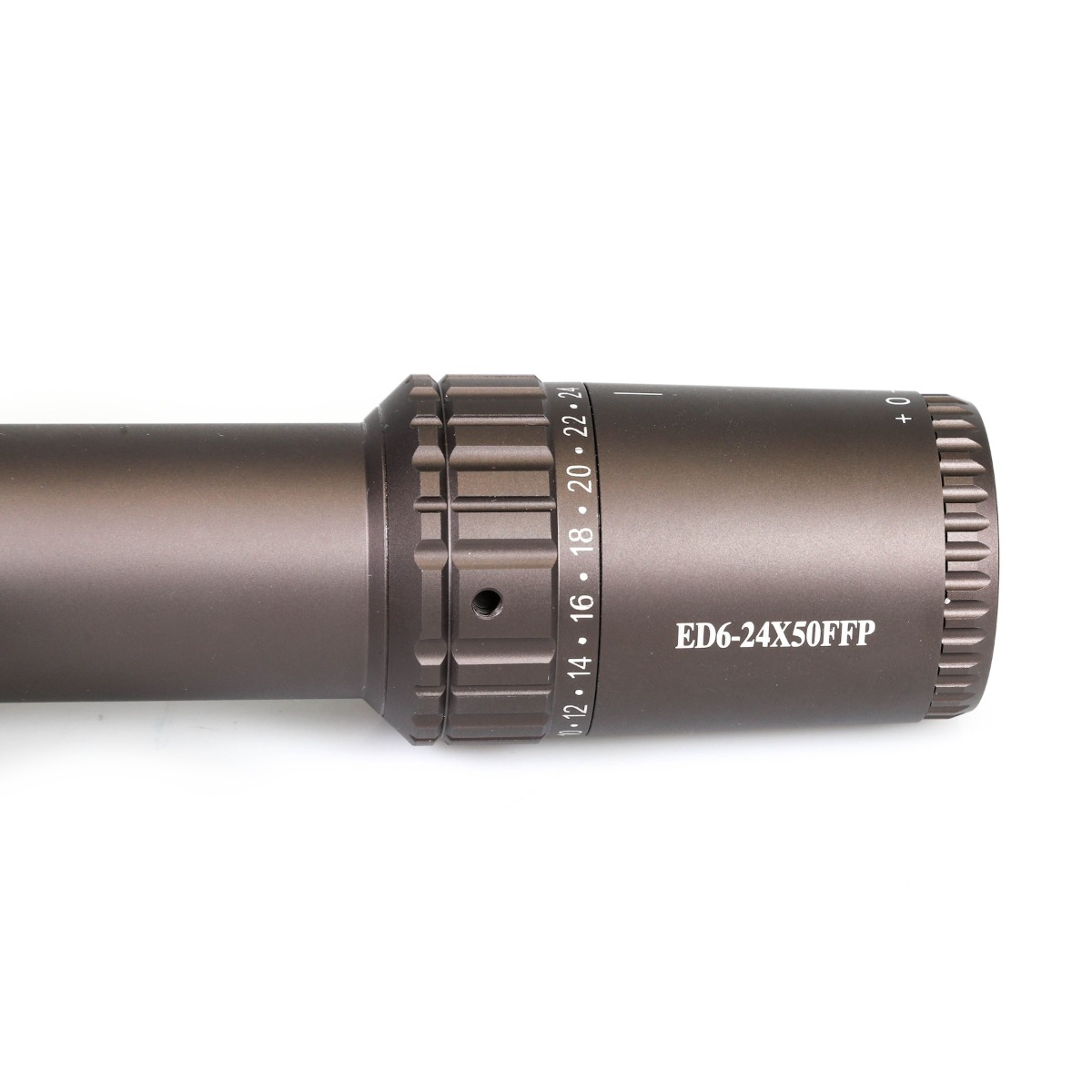 WIN A: ELLTECH TPS 6-24x50 ED SF FFP Non-IR VPR-MIL 0.1MRAD 34mm Zero Stop FDE Rifle Scope w/ 34mm One Piece Picatinny Cantilever Mount