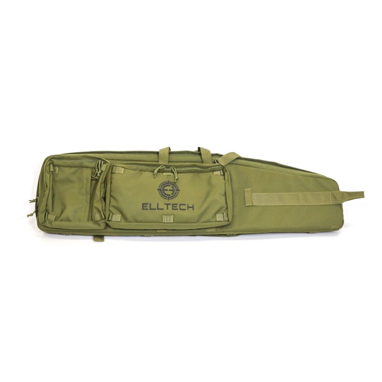 ELLTECH Arida HFT 46" Hunter Field Target Drag Bag with Free Rain Cover - Green