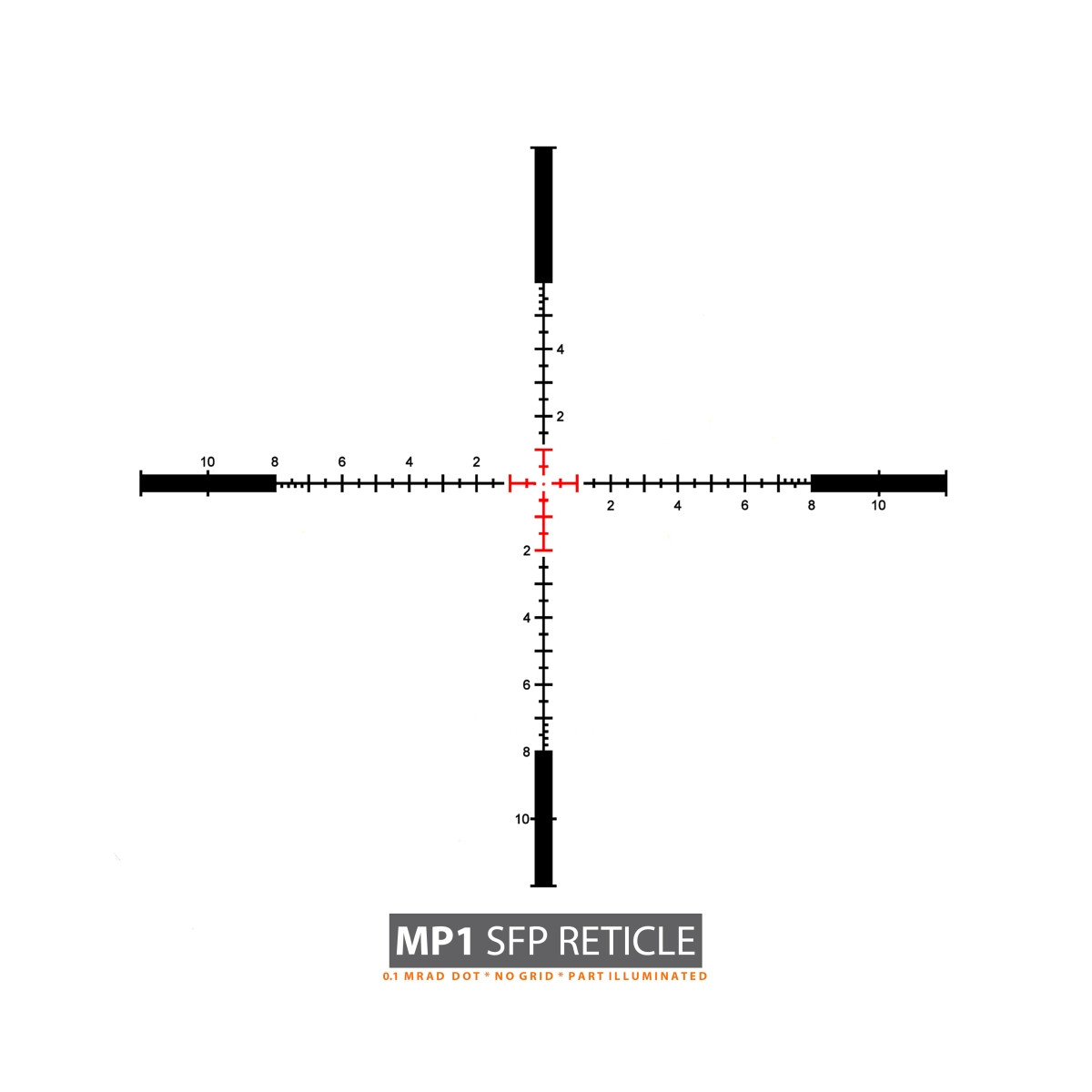 WIN A: Falcon Optics S10i PLUS 1-10x24 SFP MP1 0.1MRAD 30mm Rifle Scope with Side Focus