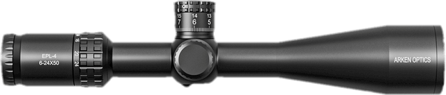 WIN A LOW ODDS: Arken Optics EPL4 6-24x50 FFP VPR MIL Illuminated 30mm Rifle Scope