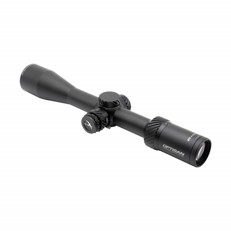 Optisan ES 4-16X44 SFP Illuminated MHP10i 0.1 MRAD LT Rifle Scope