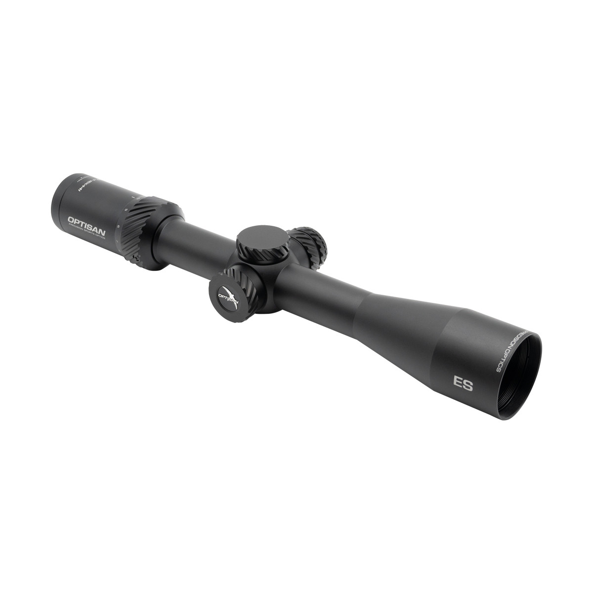 Optisan ES 3-12x44 SFP Illuminated MHP10i 0.1 MRAD LT Rifle Scope