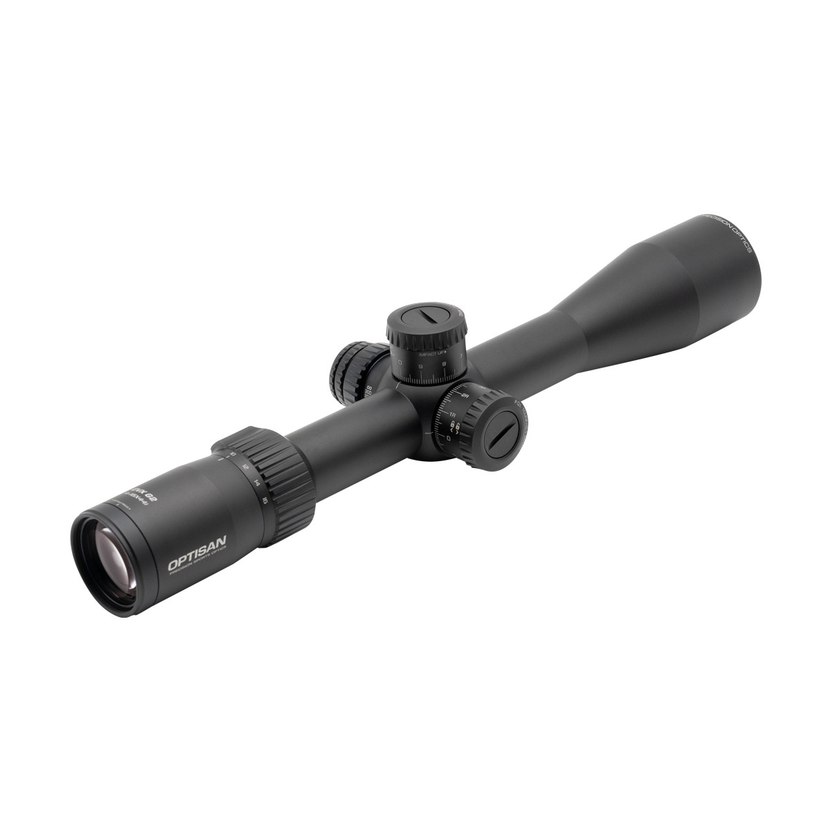 Optisan EVX Gen II 4-16X44 SFP Illuminated MHP10i 0.1 MRAD LT Rifle Scope
