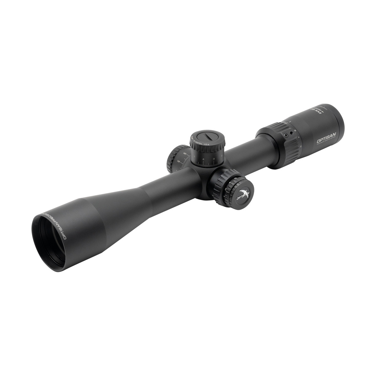 Optisan EVX Gen II 4-16X44 SFP Illuminated MHP10i 0.1 MRAD LT Rifle Scope