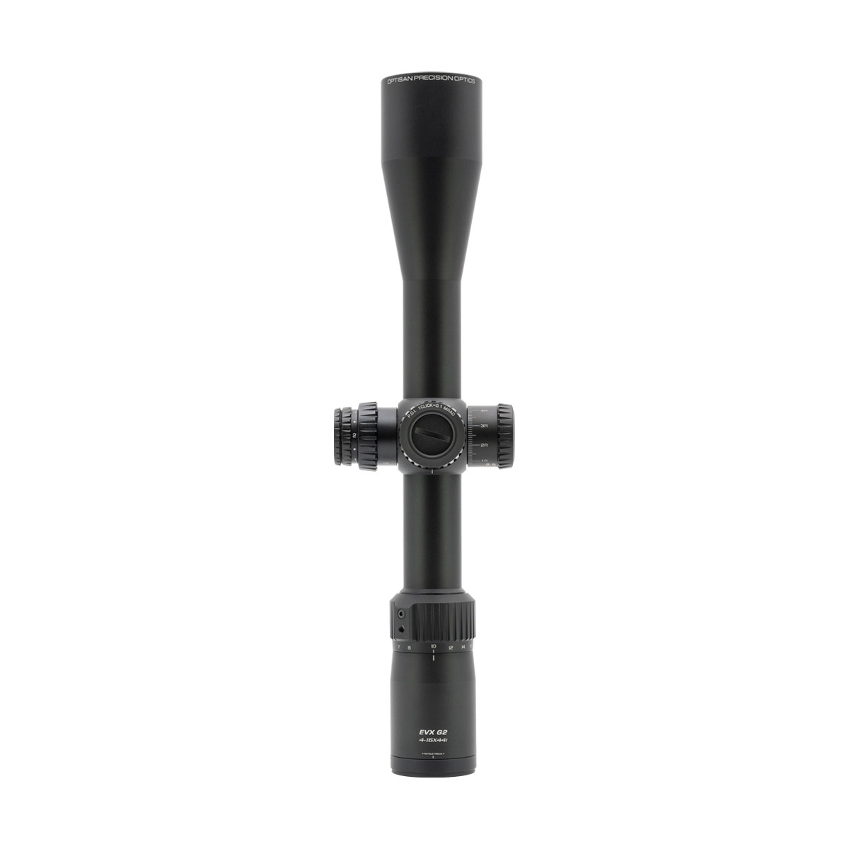 Optisan EVX Gen II 4-16X44 SFP Illuminated MHP10i 0.1 MRAD LT Rifle Scope