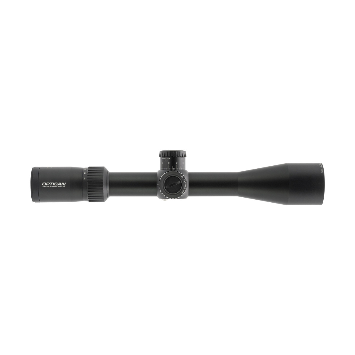 Optisan EVX Gen II 4-16X44 SFP Illuminated MHP10i 0.1 MRAD LT Rifle Scope