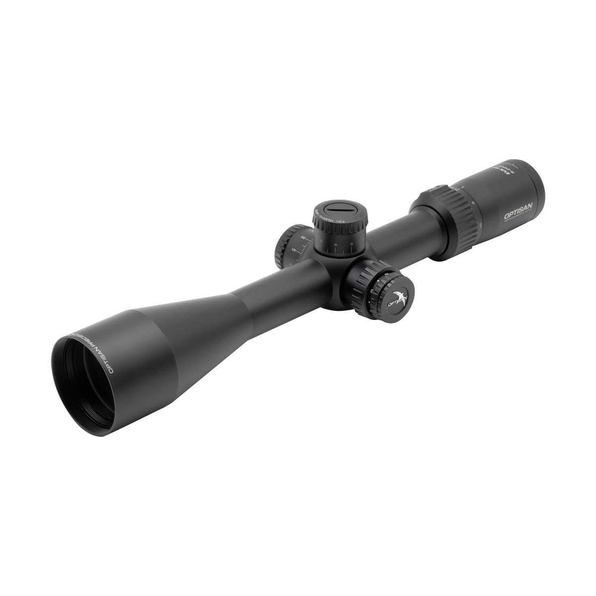 Optisan EVX Gen II 6-24X50 SFP Illuminated MHP10i 0.1 MRAD LT Rifle Scope