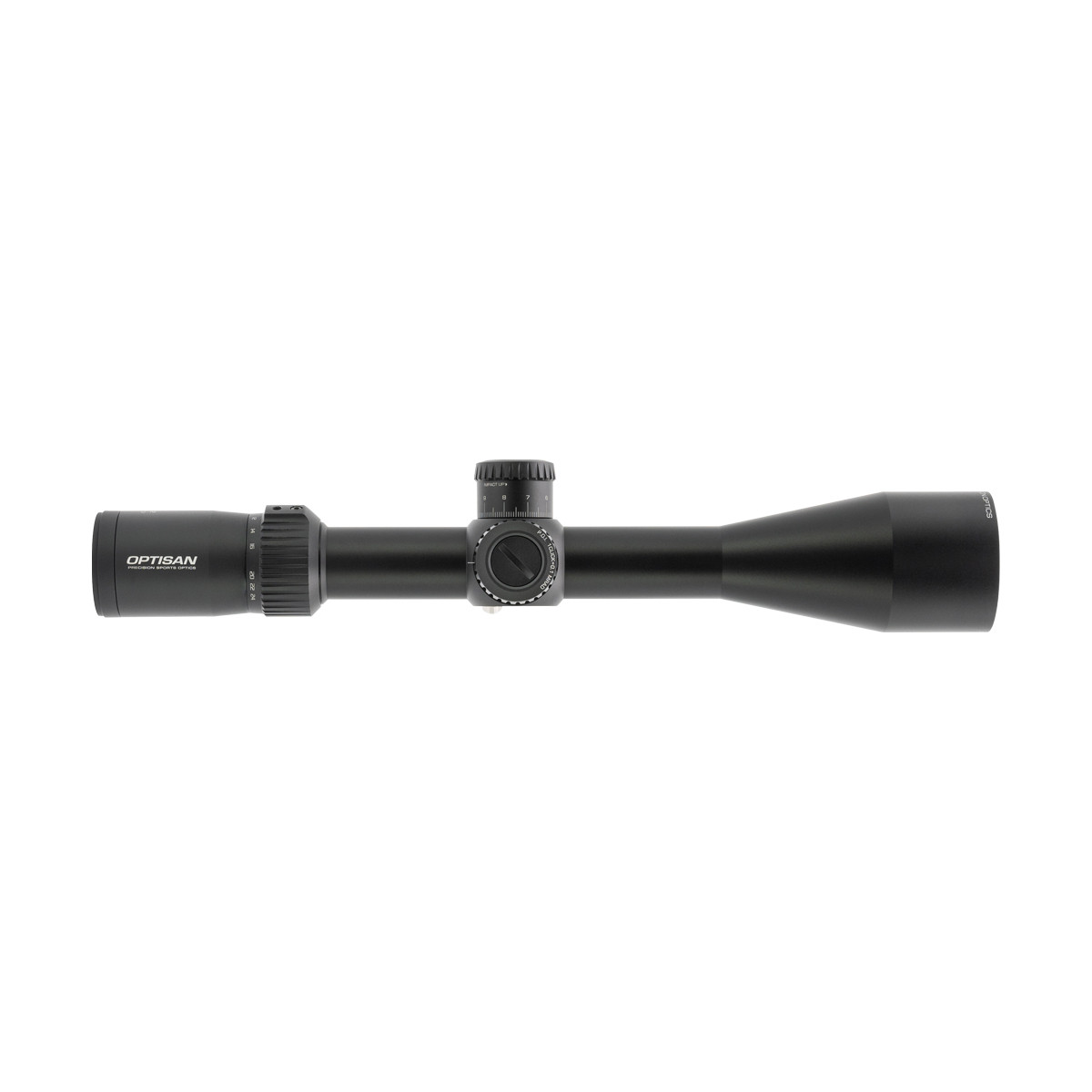 Optisan EVX Gen II 6-24X50 SFP Illuminated MHP10i 0.1 MRAD LT Rifle Scope
