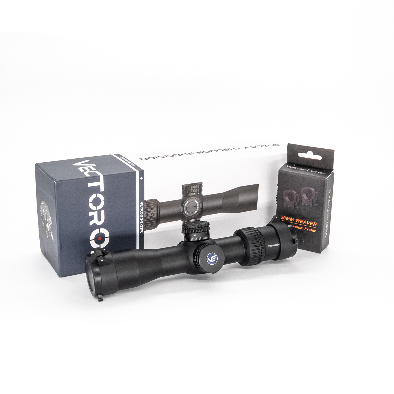 Ex-Demo Vector Optics Veyron 2-8x32 SFP 0.1MRAD IR MPR-V5 30mm Rifle Scope - EXD25102