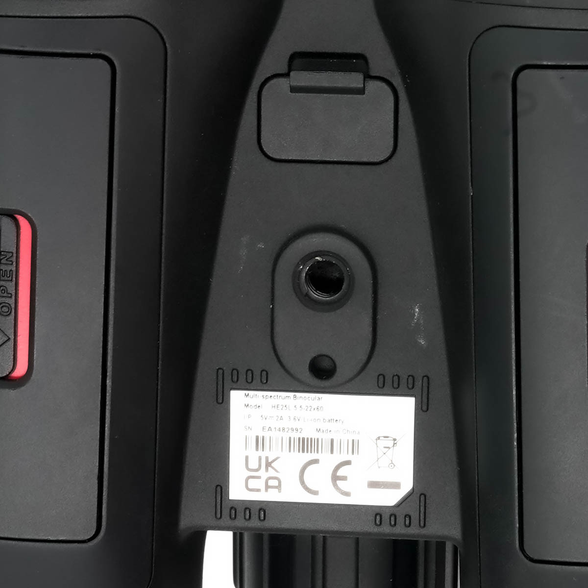 Ex-Demo HIKMICRO Habrok 4K HE25L Entry Level Multi-Spectrum Thermal Binoculars with 1000m LRF - EXD25006