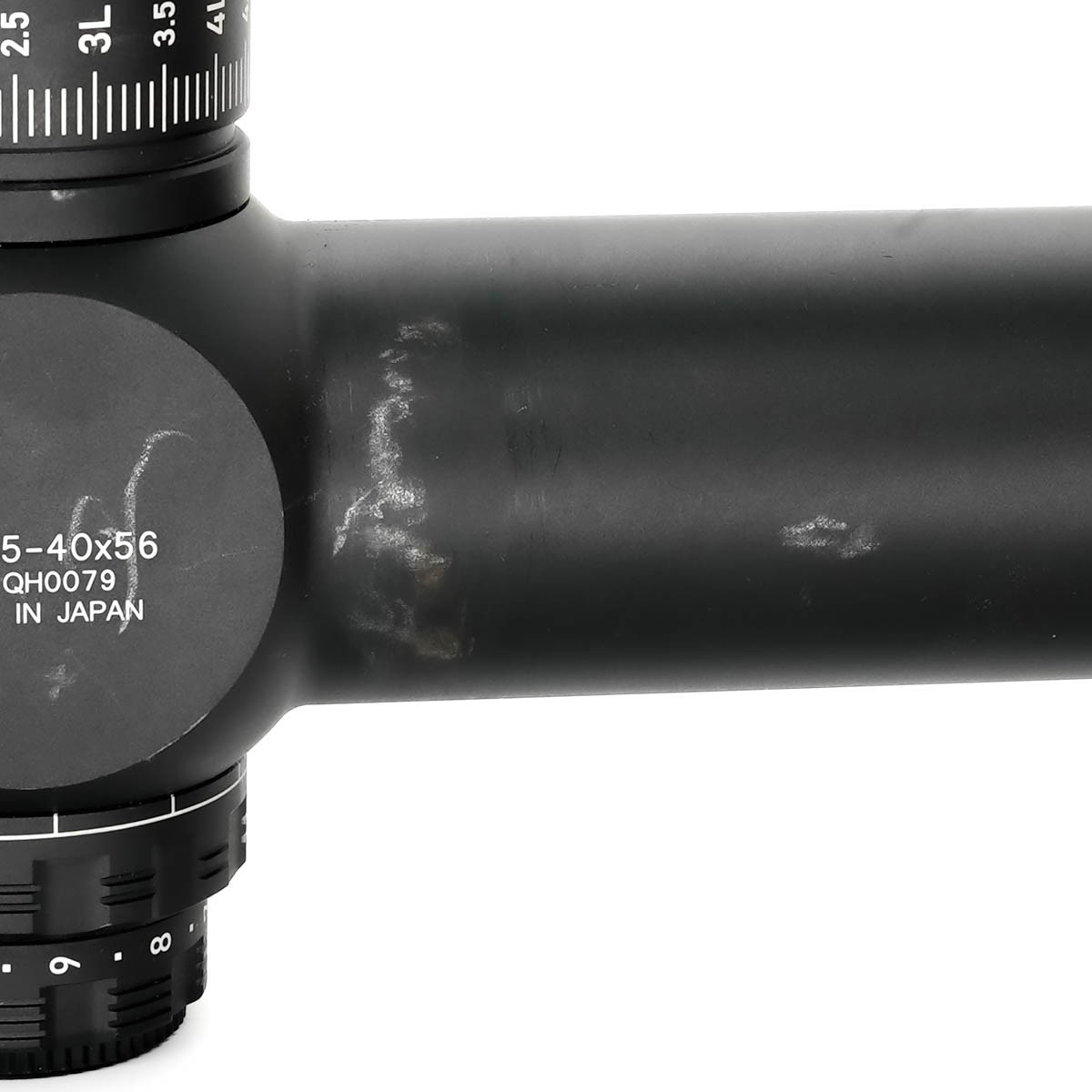 Ex-Demo Sightron SVIII ED 5-40X56 FFP Zero Stop 0.1 Mrad Illuminated MH-6 Rifle Scope (+FREE 40mm Rings) - EXD25010