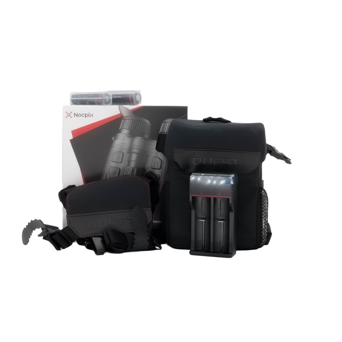 Ex-Demo Nocpix QUEST L35R Thermal Binoculars - 35mm, 384x288, <15mK, 12um - EXD25041