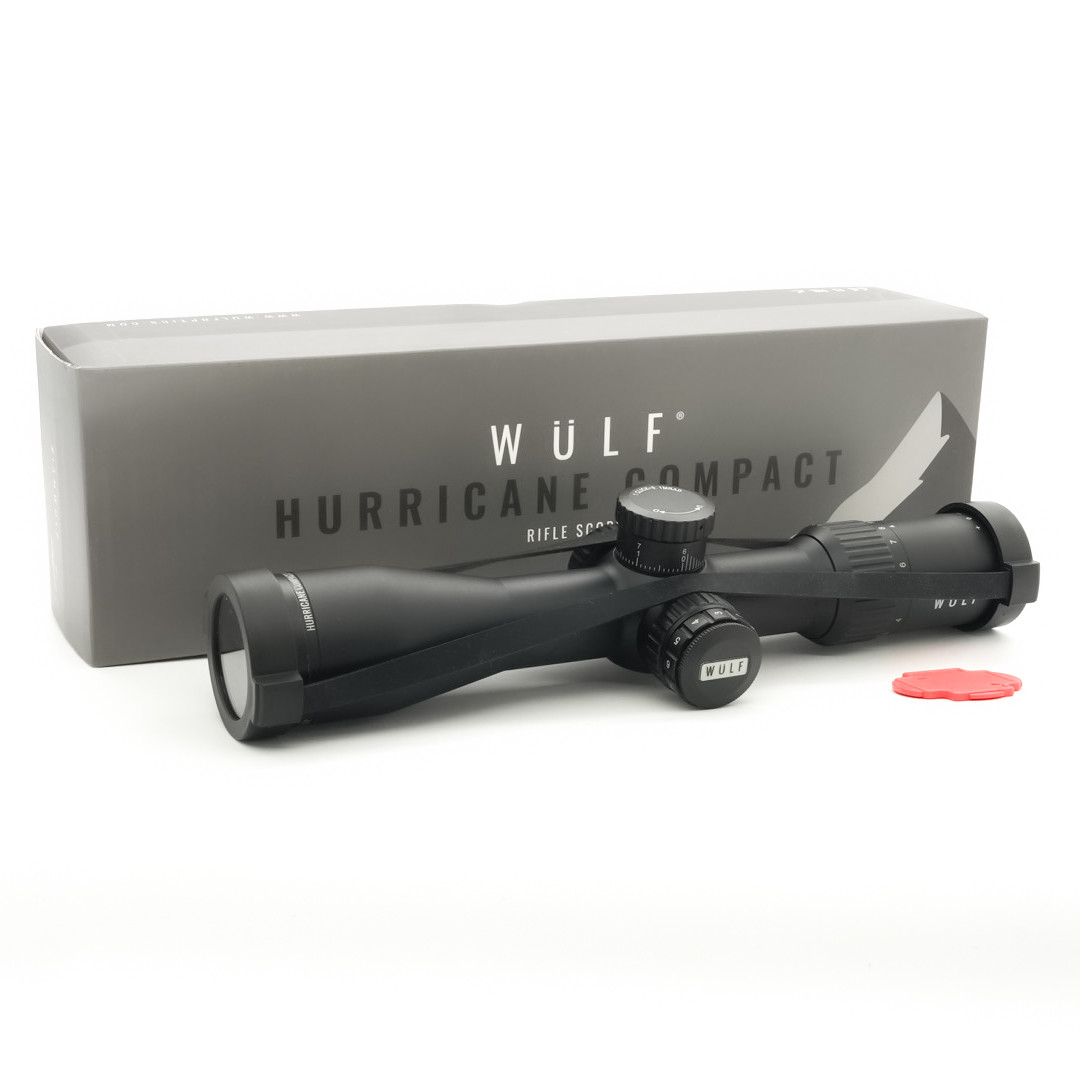 Ex-Demo WULF Hurricane Compact 3-10x40 SFP IR 30mm Rifle Scope - EXD25043