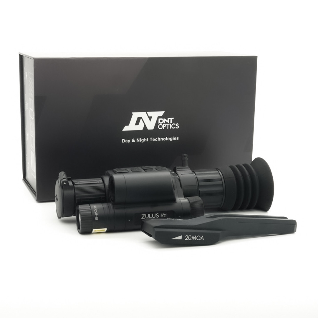 Ex-Demo DNT Optics ZULUS HD ZHD312R V2 3-12X Digital Night Vision Scope LRF Ballistic Calculator - EXD25044