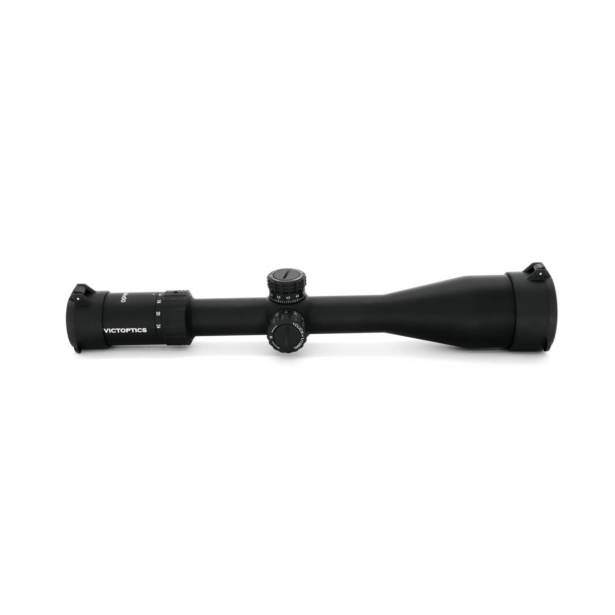 Ex-Demo Vector Victoptics S4 6-24x50 SFP Side Focus 1/10 MRAD Non-IR Mil Hash Reticle Rifle Scope - EXD25058